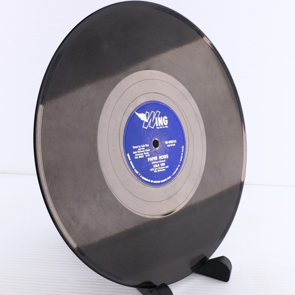 Lola Dee, Paper Roses / Only You (And You Alone) 1955  10" 78 rpm Record W-90015 - Picture 5 of 15